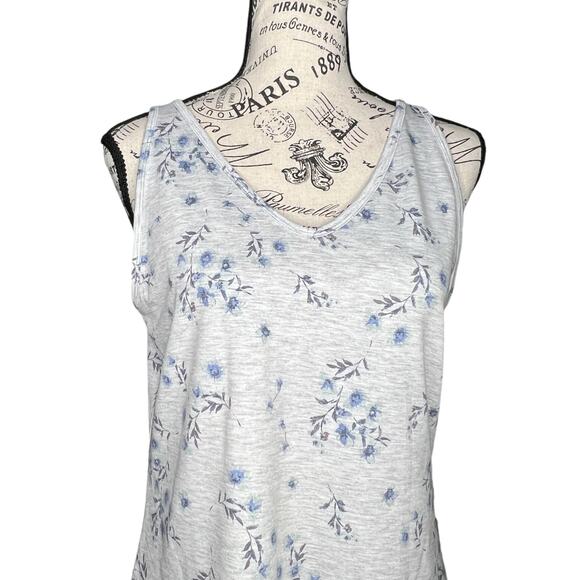 Awhile (S) Gia Loungewear Tank - Stitch Fix Double V Recycled Poly Terry Swing - Picture 12 of 14